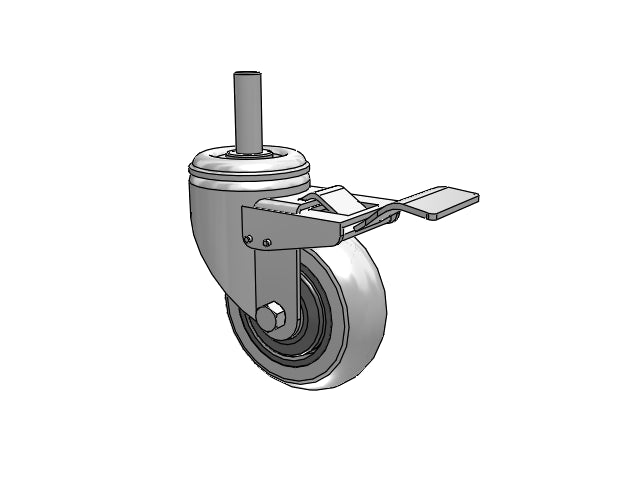02XR03X28ST-SX1 Albion Caster
