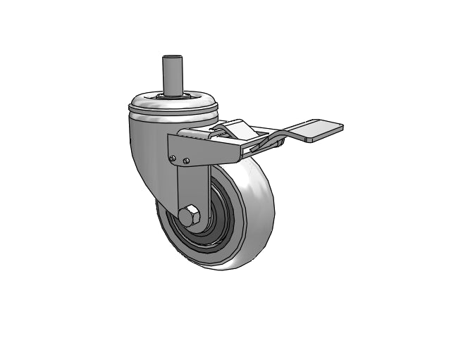 02XR03X28ST-SX2 Albion Caster