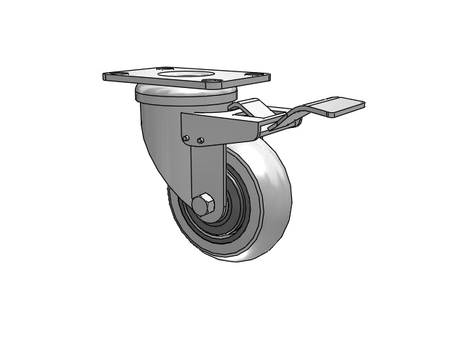 02XR03X28ST Albion Swivel Caster