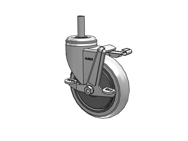 02XR05028SF-S51 Albion Caster
