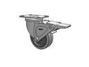 02XS03X51SGL Albion Swivel Caster