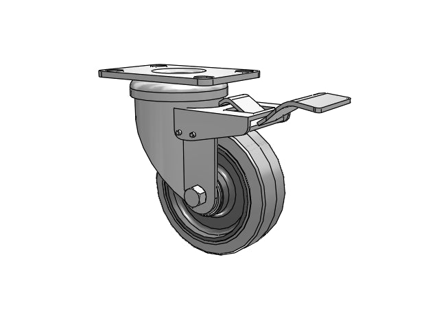 02XS03X51ST Albion Swivel Caster