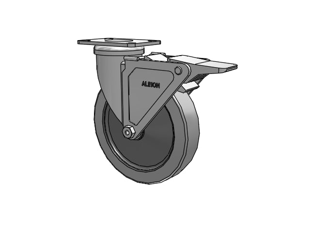 02XS06031SGL Albion Swivel Caster