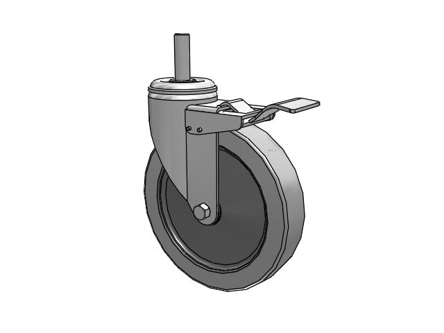 02XS06031ST-S61 Albion Caster