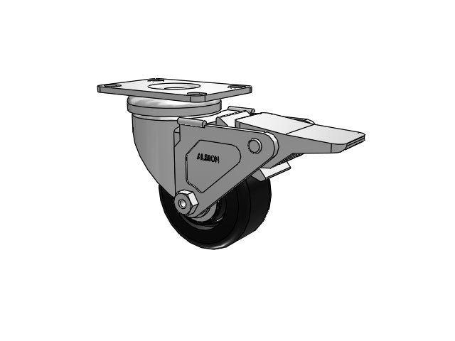 04PB03051SGL Albion Caster