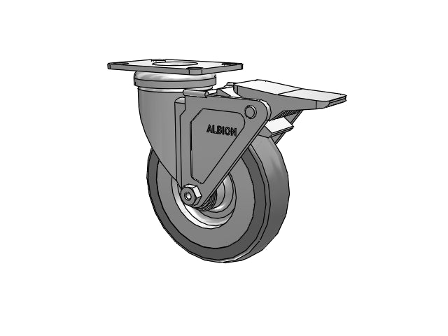 04XA05051SGL Albion Caster