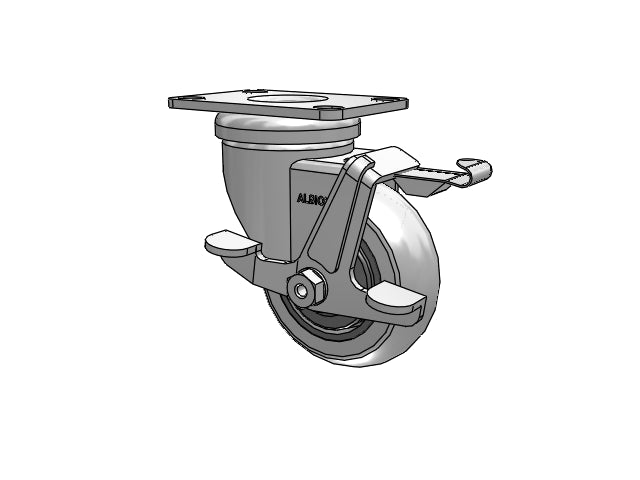 04XR03X28SF Albion Caster