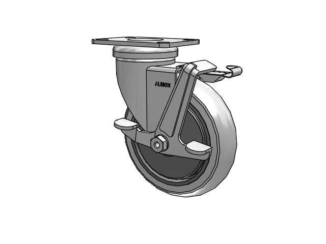 04XR05028SF Albion Caster