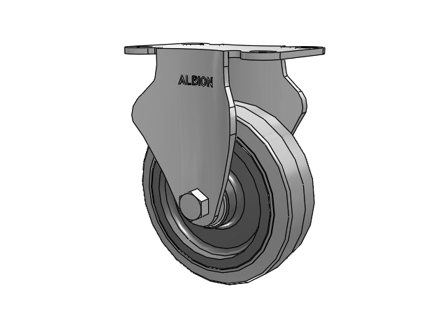04XS04051R Albion Rigid Caster