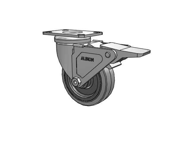 04XS04051SGL Albion Caster