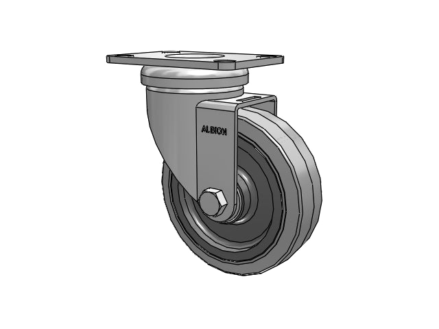 04XS04051S Albion Swivel Caster