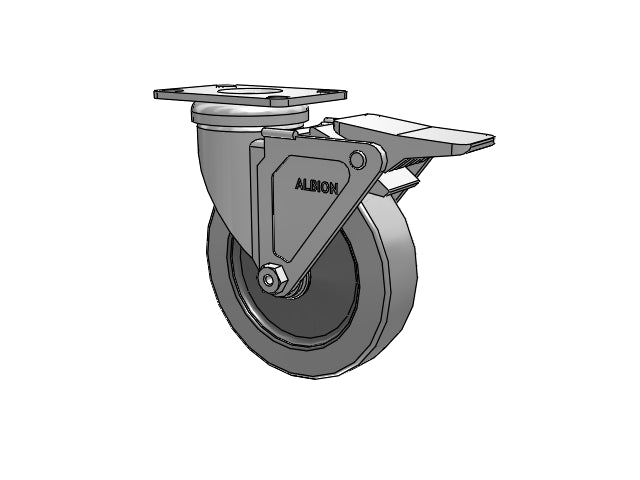 04XS05051SGL Albion Caster