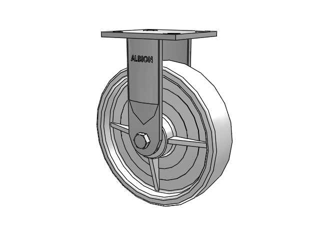 05NW08201R Albion Rigid Caster