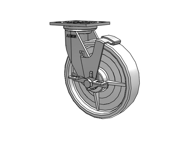 05NW08201SFBD Albion Swivel Caster