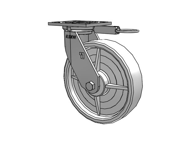 05NW08251SL Albion Swivel Caster