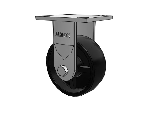 05PB05201R Albion Rigid Caster