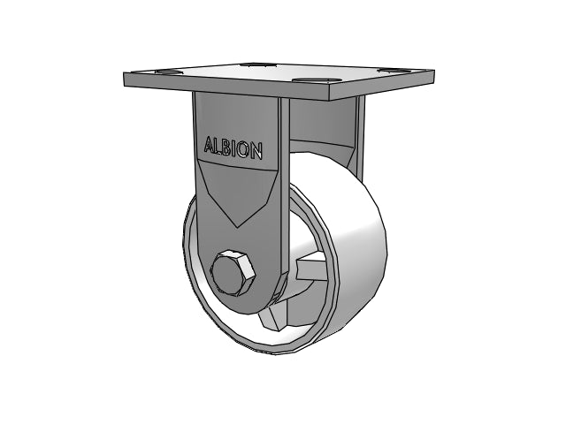 05RW04241R Albion Rigid Caster