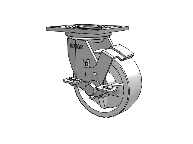 05RW05241SFBD Albion Swivel Caster