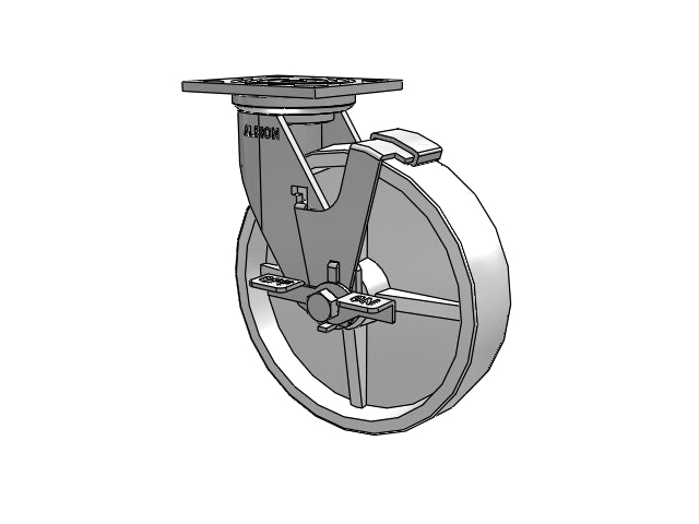 05RW08241SFBD Albion Swivel Caster