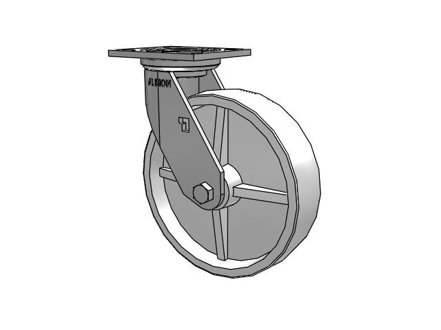05RW08241S Albion Swivel Caster