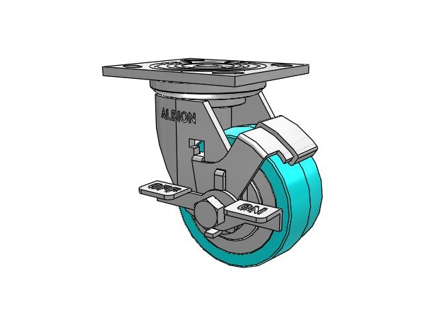 05XA04251SPREVFBD Albion Swivel Caster