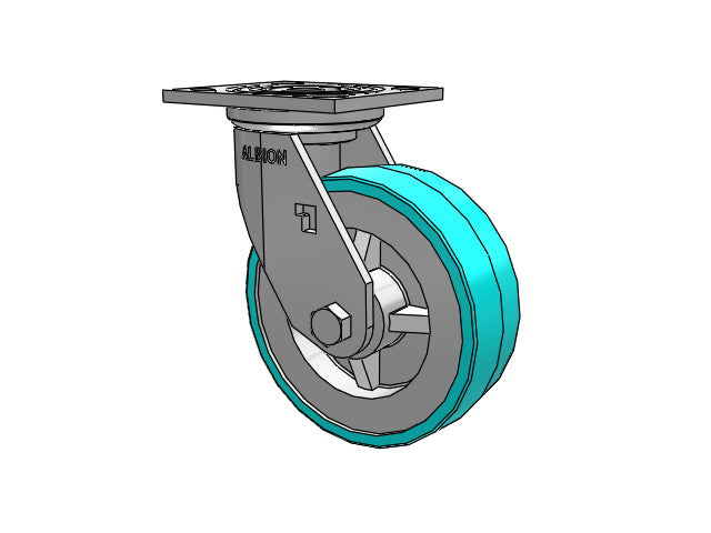 05XA06201SPREV Albion Swivel Caster