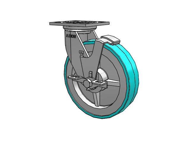 05XA08201SPREVFBD Albion Swivel Caster
