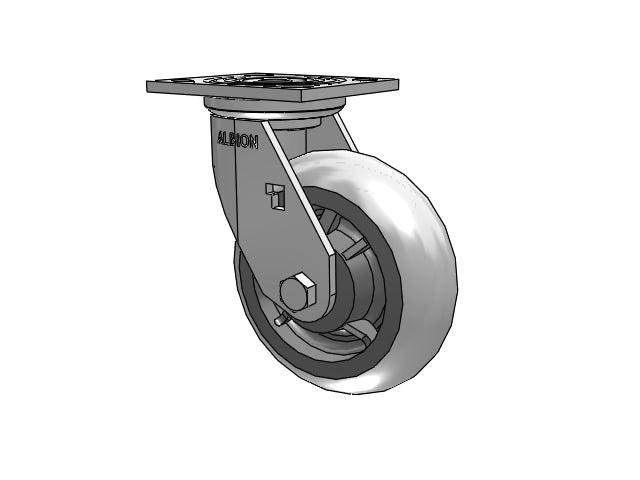 05XR06201S Albion Swivel Caster