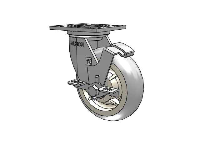 05XR06251SPREVFBD Albion Swivel Caster