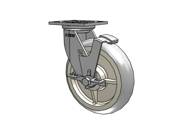 05XR08201SPREVFBD Albion Swivel Caster