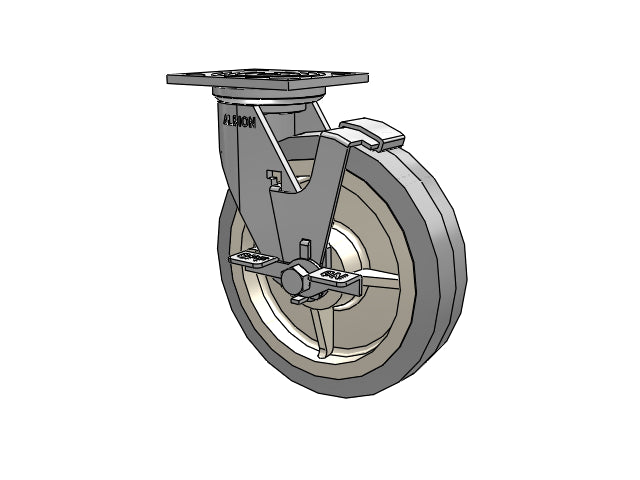 05XS08201SPREVFBD Albion Swivel Caster