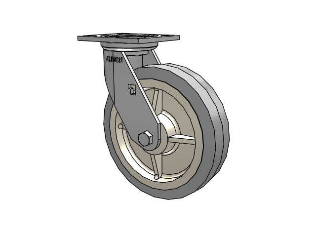 05XS08201SPREV Albion Swivel Caster