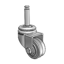 1.01651.441 MTG1 Colson Swivel Caster