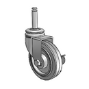 1.03051.441 MTG1 BRK3 Colson Swivel Caster
