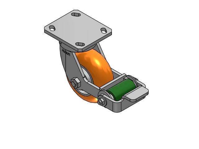 110AN05228SP Albion Caster