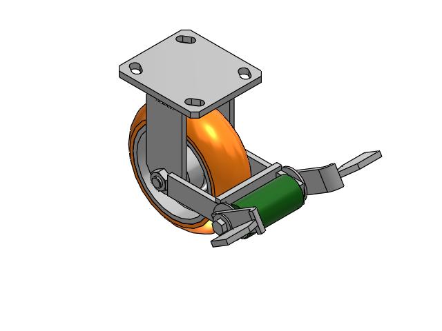 110AN06228RP Albion Caster