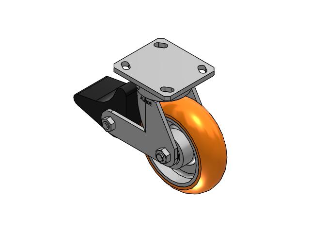 110AN06228SPLB Albion Caster