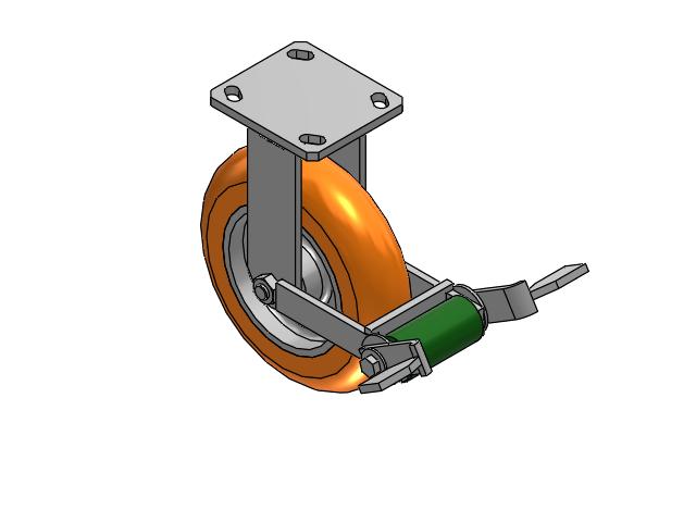 110AN08228RP Albion Caster