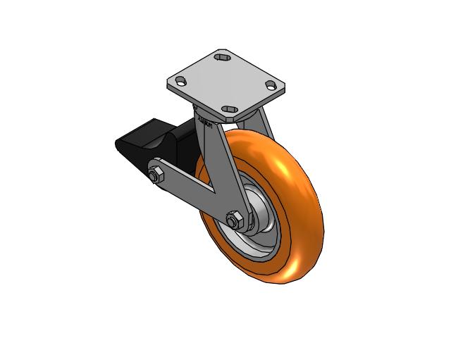 110AN08228SPLB Albion Caster