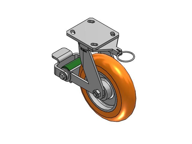 110AN08228SPL Albion Caster