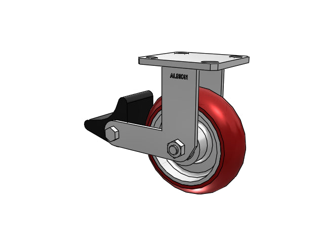 110AX06228RPLB Albion Rigid Caster