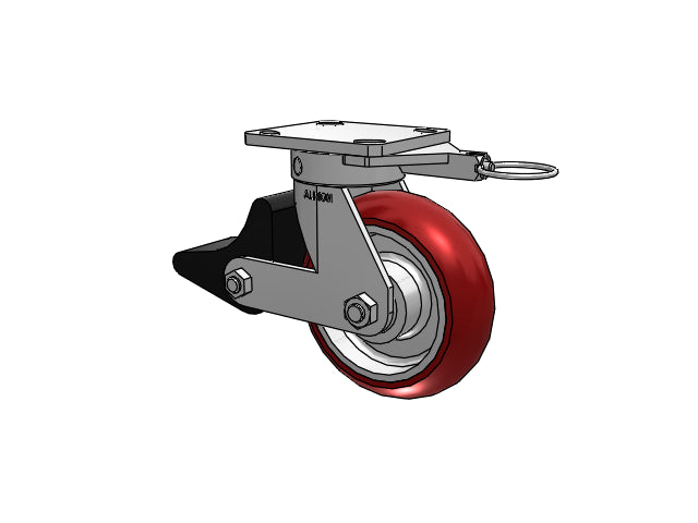 110AX06228SPLBL Albion Swivel Caster