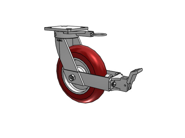 110AX08228SFBBL Albion Swivel Caster