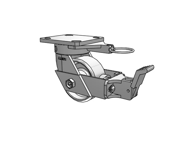 110CA04201SFBBL Albion Swivel Caster