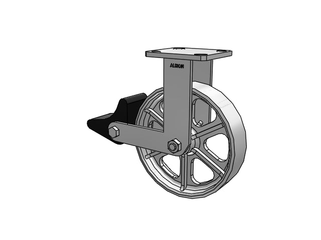 110CA08201RPLB Albion Rigid Caster
