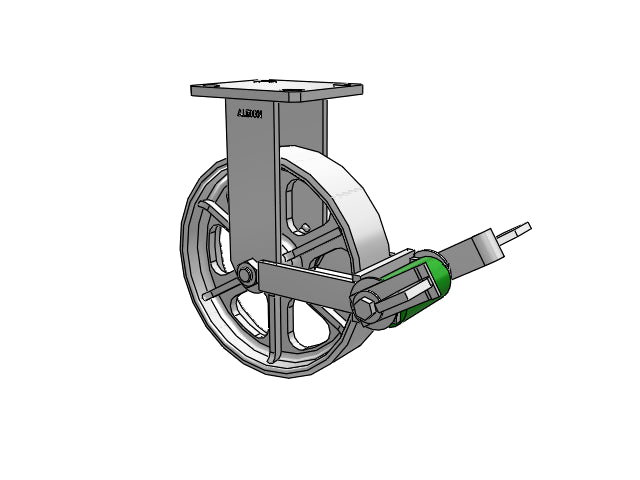 110CA08201RP Albion Rigid Caster