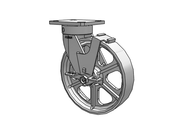 110CA08201S01FBC Albion Swivel Caster