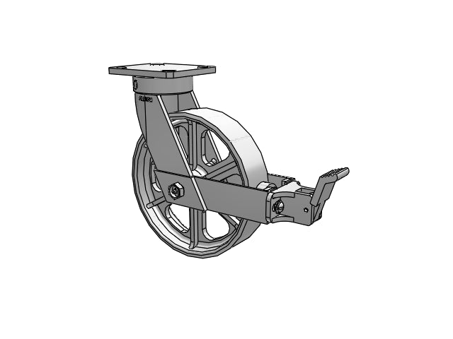110CA08201SFBB Albion Swivel Caster