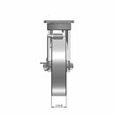 8"x2" Kingpinless Side Locking Caster with Heavy-Duty Cast Iron Wheel