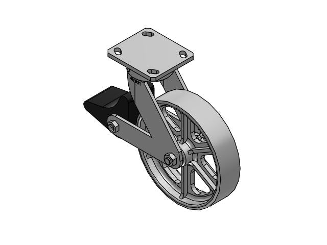 110CA08201SPLBX Albion Caster